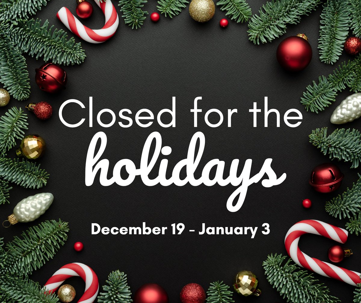 ChicagoInternet's tweet image. We will be taking a break from December 19th, 2022, until January 3rd, 2023, to spend time with our families and friends. During this time, we won't be available for any customer inquiries or projects.