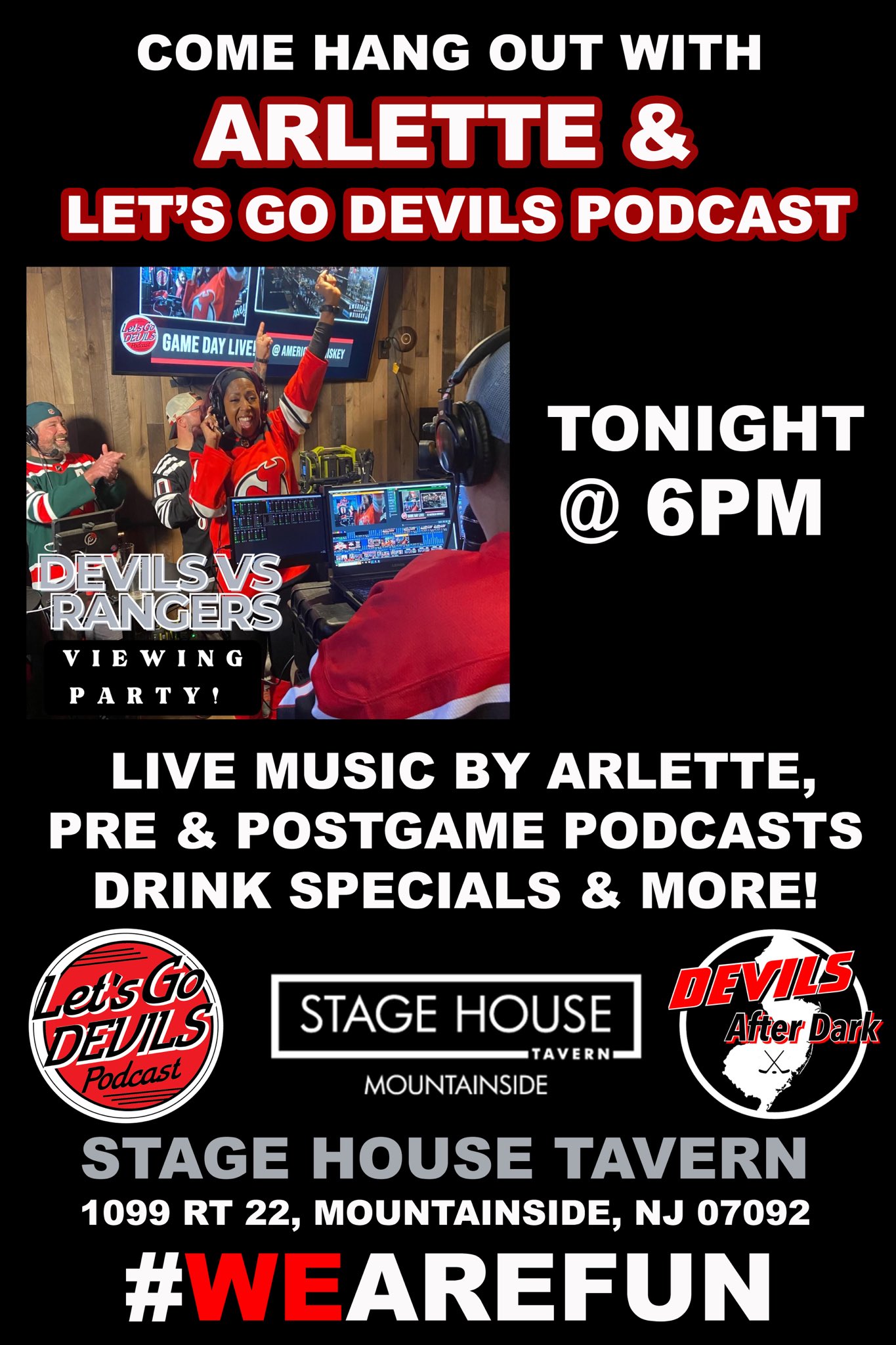x Let's Go Devils Podcast on Twitter "🚨 VIEWING PARTY 🚨 Come join us