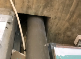 TWCLDefects's tweet image. 3. Soil stacks not fire stopped through slabs between apartments. #BuildingSafetyCrisis