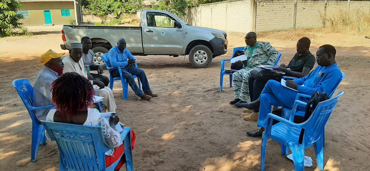 Dans le cadre de l'évaluation à mi-parcours du projet #ACCEPT l'équipe du cabinet indépendant de consultants à visité du 8 au 11 décembre les sites d'intervention au sud du Tchad où elle s'est entretenue avec les partenaires de mise en œuvre et les bénéficiaires du projet.