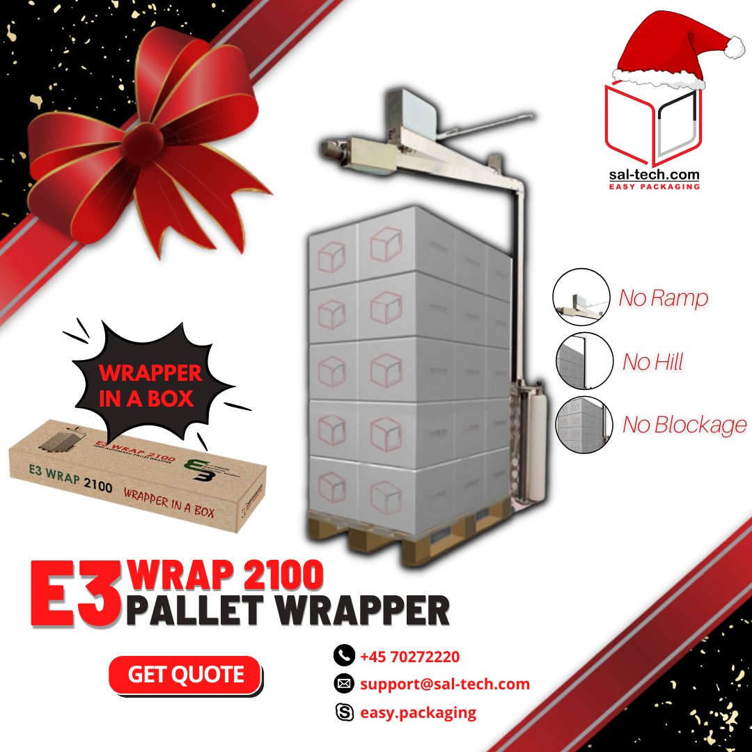 SaltechPack's tweet photo. 13 Days to go before Christmas Holidays. 🥳🥳🥳

#Wrapping #packaging https://t.co/xy2gHmJv75