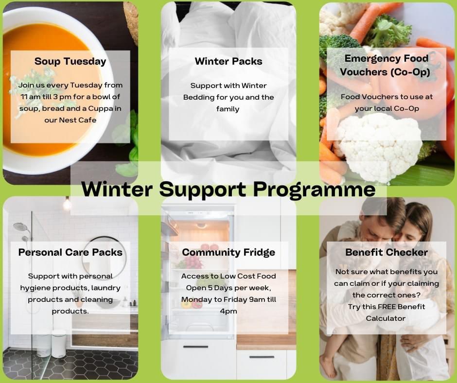 Our Winter Support Programme is now live, full info on our website. Thanks to <a href="/TNLComFundScot/">The National Lottery Community Fund Scotland</a>, <a href="/FifeCouncil/">Fife Council</a> and <a href="/FifeVolAction/">Fife Voluntary Action</a> for supporting the project theecologycentre.org/wintersupport