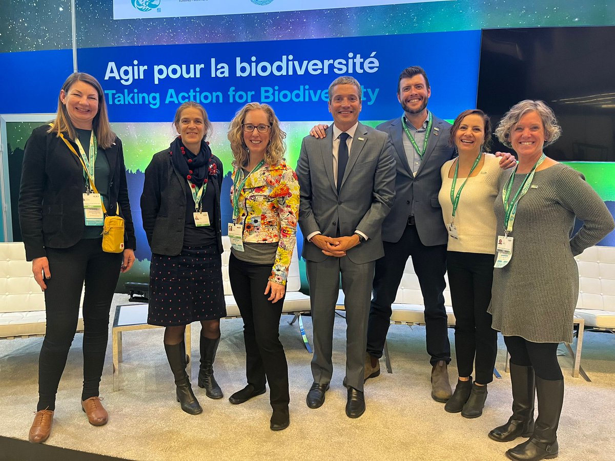 Biodiversity Minister <a href="/lornaslater/">Lorna Slater</a> met <a href="/WadeCrowfoot/">Wade Crowfoot</a>, California Secretary for Natural Resources at #COP15 

Scotland stands with the US to ensure a greater understanding of the vital role #biodiversity plays in combatting climate change. 🏴󠁧󠁢󠁳󠁣󠁴󠁿🇺🇸

<a href="/CalNatResources/">California Natural Resources Agency</a> <a href="/OPC_California/">California Ocean Protection Council (OPC)</a>
