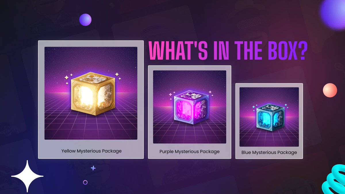 🤑The boxes will contain various benefits including $DOTI Airdrop, fee discount, exclusive access to our beta version and more to be revealed.

Those will be different according to the box color rarity:
🔵most common
🟣rare
🟡legendary

Get your box now!
dotties.io/genesis-drop