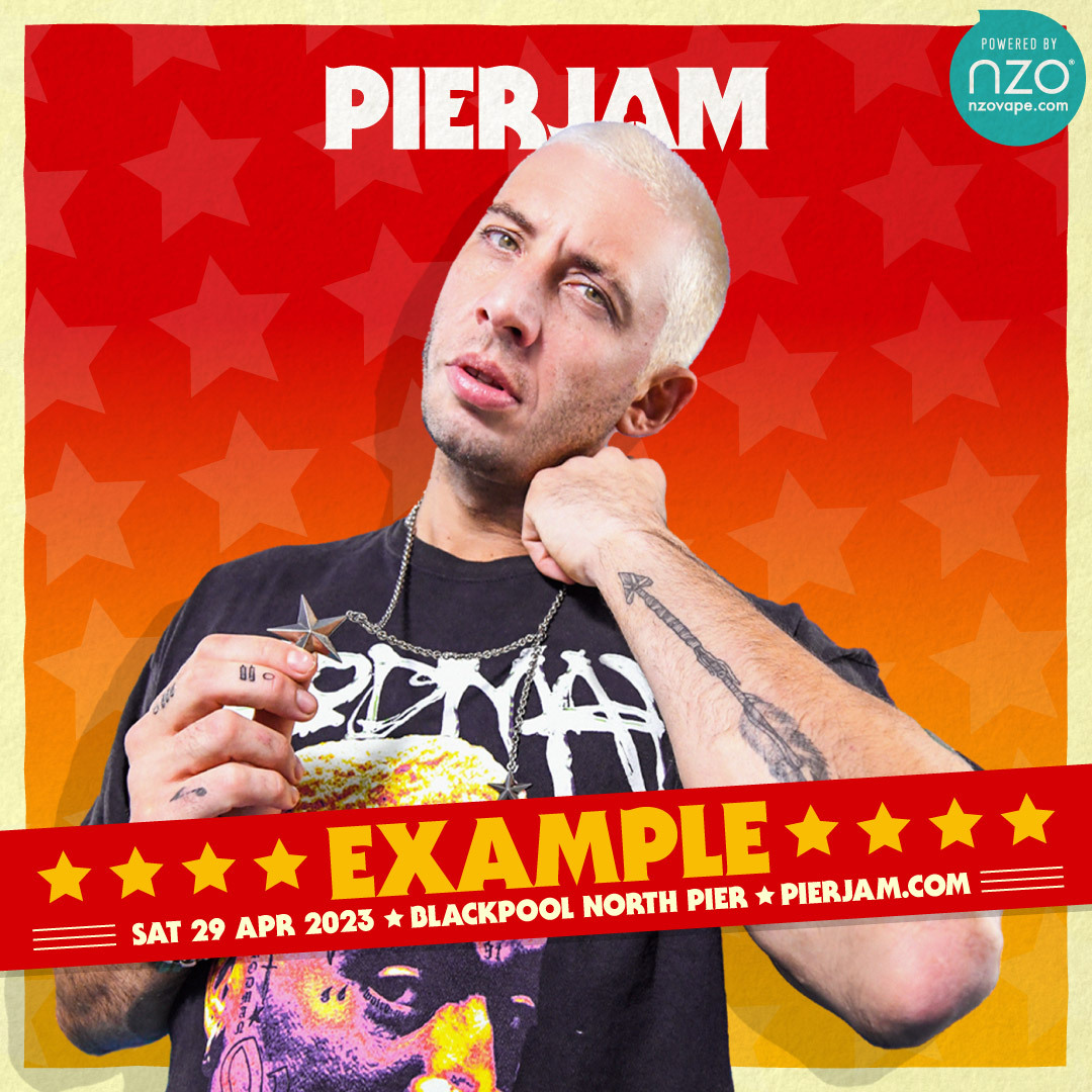 PierJam Presents...Example 🔋⚡️

For the first time at the Pier, the one and only <a href="/example/">example</a> is here! Being one of the most sought after artists of our time, you won't want to miss this!💨 Catch him on the Sunset Stage! Tickets at pierjam.com #PierJam 🚀