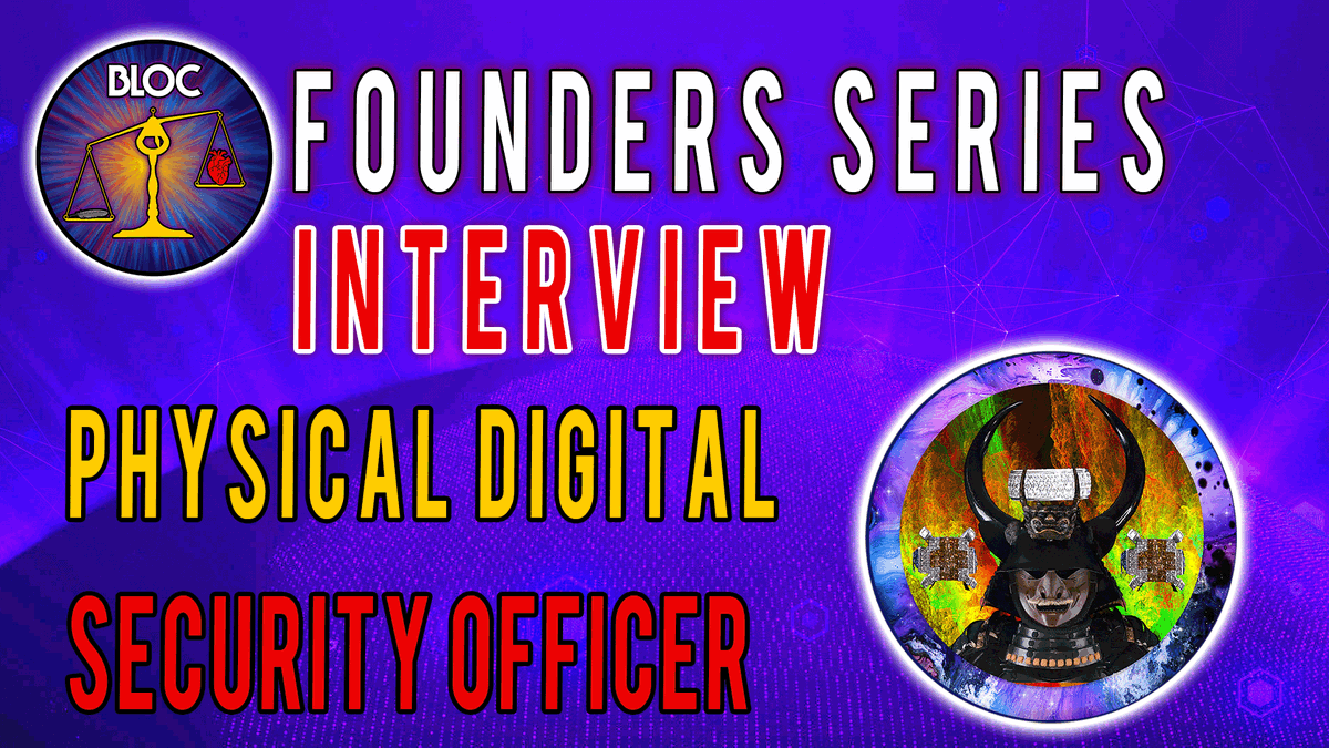 ‼️ - Founders Interviews- ‼️

Learn about the Amazing Volunteers that make #BLOC the organization that it is. 

This is an interview from our Board of Directors. 
<a href="/phygitaldigital/">Physical Digital NEWS</a>
 is on our Board and our security officer. 

👇
youtu.be/yag40u3-SjM
👆