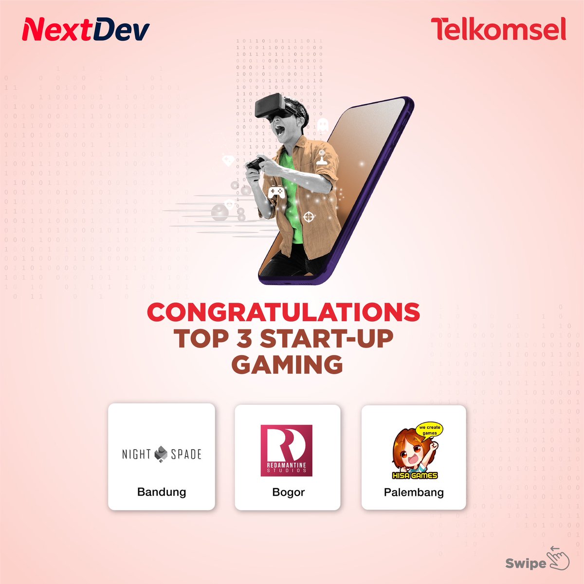 NextDev_id's tweet photo. Akhirnya terpilih 12 Start-up Digital dari 4 track yang berhasil lolos ke tahap NextDev Academy. 
Selamat untuk para Digital Start-up terpilih

#NextDev #SustainBeyondExpectation #NextDevAcademy https://t.co/KHFB79ZoYy