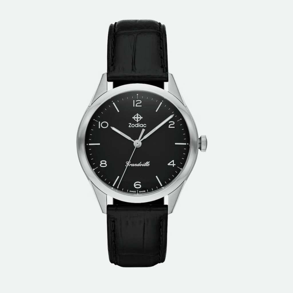 TheWatchGang's tweet photo. 🚨 UNIQUE ZODIAC 🚨
The Grandville.
From Zodiac: "With a simplistic blueprint, the Grandville crosses vintage design with modern engineering."
#rolex #jeanclaudekilly #oyster #datejust #watchfacts #watchoftheday #watchhistory #watchknowledge #watchstuff https://t.co/Chy49eyBNp