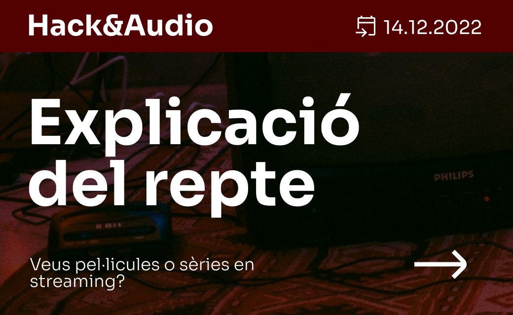 NuweIo's tweet image. ➡️ Per a més informació i registre: nuwe.io/dev/event/hack…

Apunta’t i que la força t&apos;acompanyi! 🚀

#NUWE #Hackathon #HackAudio #Cinema #Cinemacatalà #Audiovisual #Terrassa #TRSFilmLab