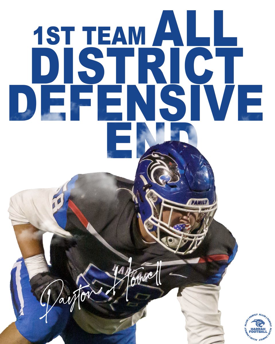 HarrahPantherFB's tweet photo. District 4A-2 Awards for the Panthers. Congratulations! 

#FAM1LY | #ALL1N 😼✌️ https://t.co/saUUQyvWUP