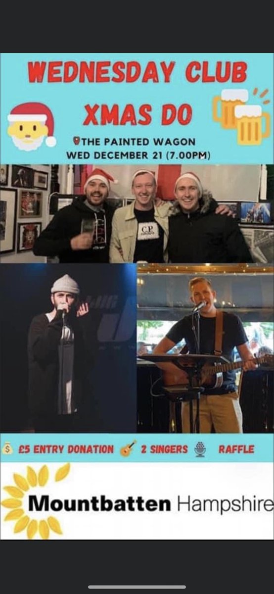 🍻Anybody welcome. Wed 21 Dec. 🍻