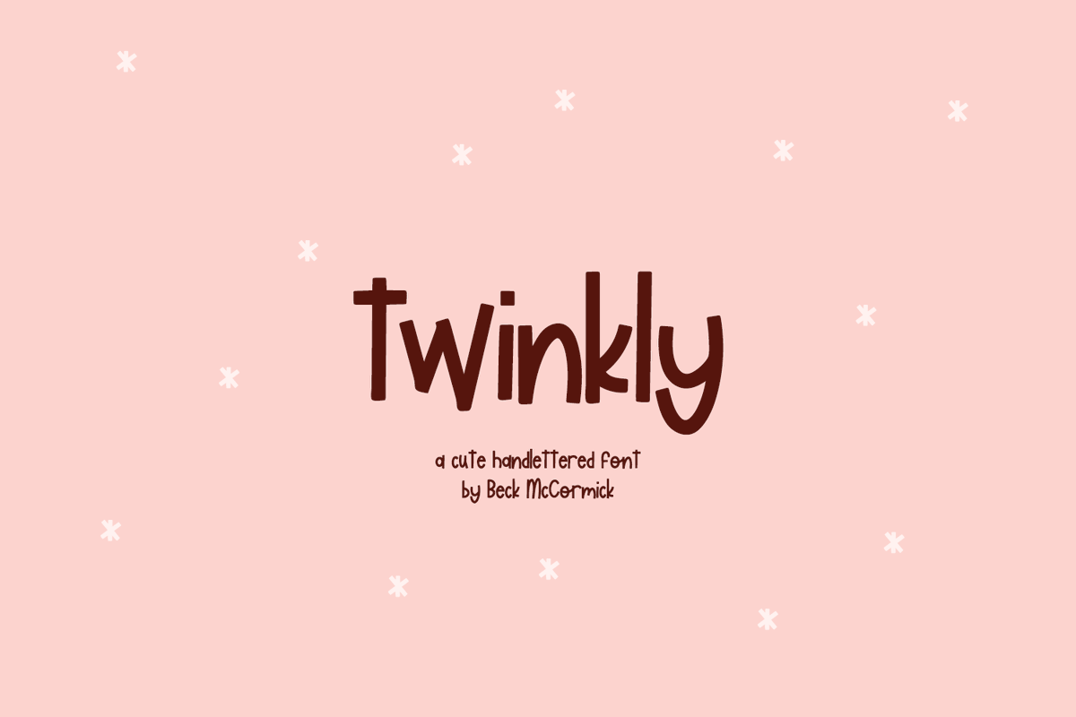 Want to see how your text looks in Twinkly Script Font? Use this preview tool!

Example Below
Twinkly Script is best for:- quirky farmhouse decor and crafts- logos + branding- website design + website accents, blog design- clean print design, like

beckmccormick.com/product/twinkl…