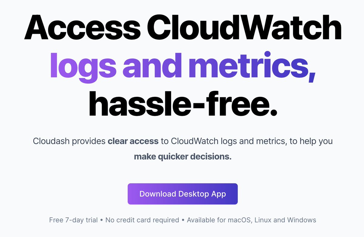 Cloudash tweet media