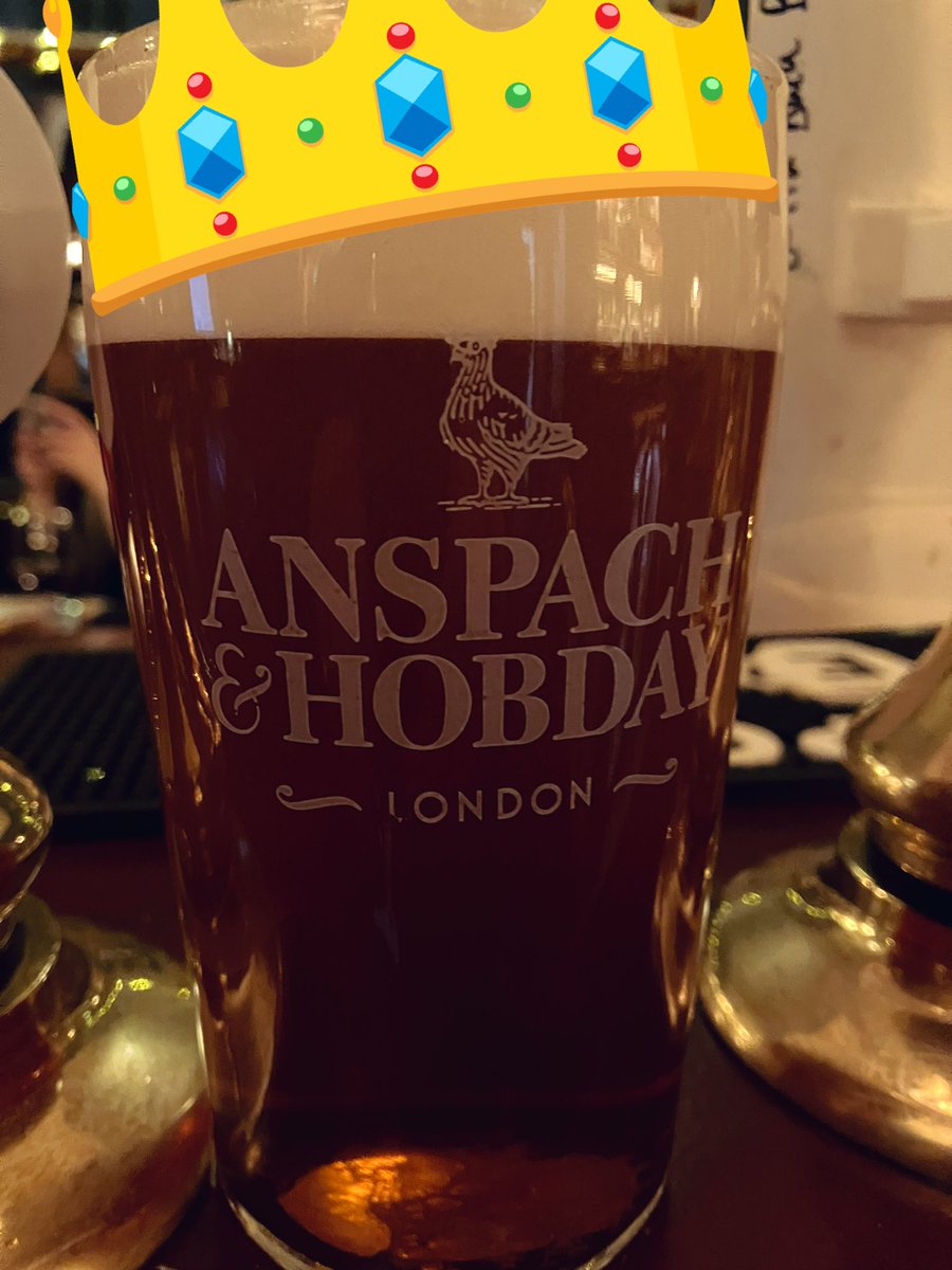 TheCarltonTav's tweet photo. The king of bitters (imho)! 
It’s looking super festive out today in the snow - come grab a pint of £3.50 REAL ALE!!!! @CAMRA_London 
5 beers on tap tonight, something for everyone! 
#mondayaleclub #realale #properbeer #realvalue #beer #pubs #supportlocal https://t.co/Kjeoga0G30