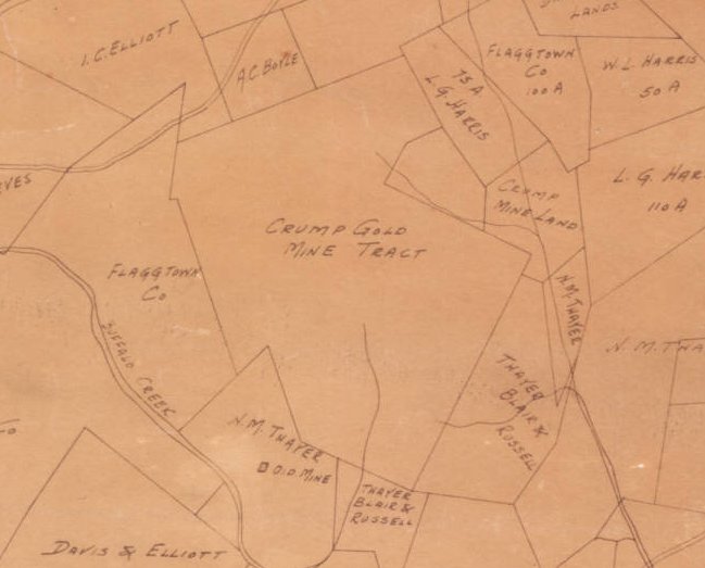 Did you know Montgomery County, NC has a gold mine? A nice chat with a patron this morning led us to a 1910 map of Eldorado Township on our NC Maps site, go.unc.edu/NCmaps. The map shows properties by landowner including the Crump Gold Mine. go.unc.edu/Eldorado
