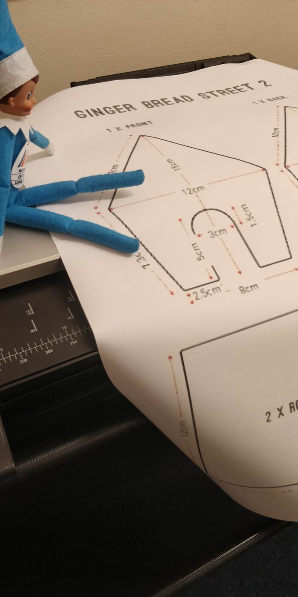 MourneOffice's tweet photo. Harvey the elf seems to be planning on sticking around 📐✏️👷‍

We found him printing out plans for his new ginger bread house 🏠🍭
We provide a service to print, copy &amp; scan plans up to A0 and Laminate up to A1. 

Contact sales
📞028 4175 3646 
💻 sales@mourneofficesupplies.com https://t.co/UXr17XMHZD
