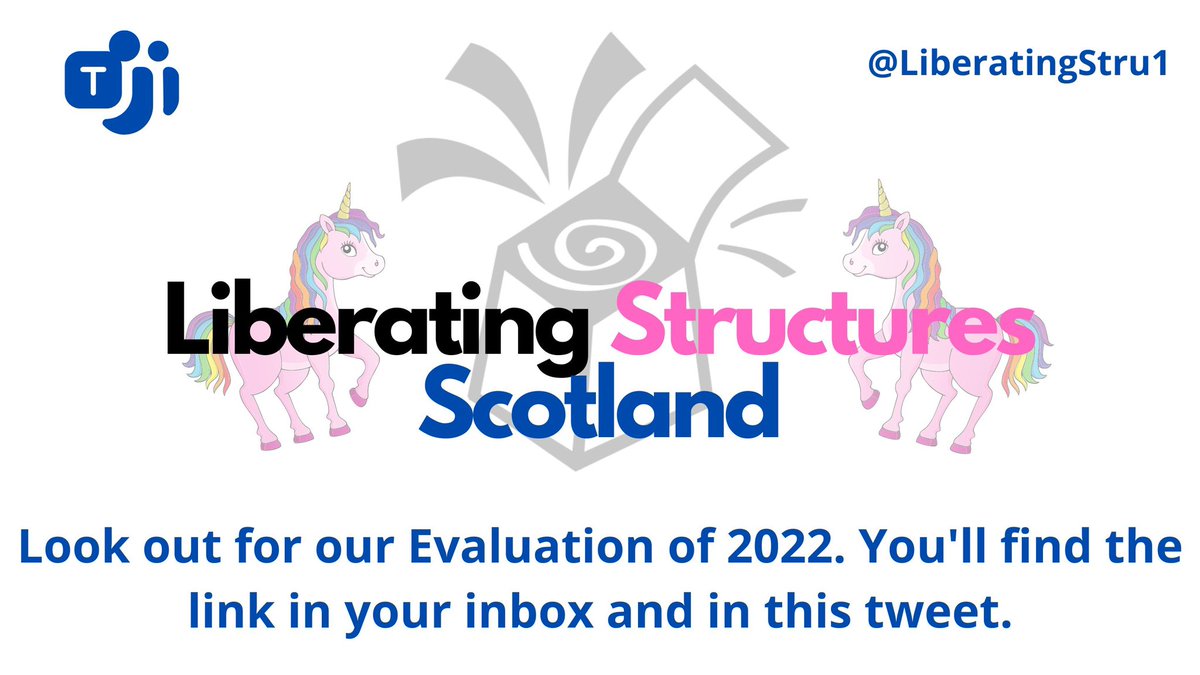 LiberatingStru1's tweet image. Thank you to everyone who joined us at our meet ups throughout 2022. We’d like to know a bit more about your experience of the meet ups and the difference #liberatingstructures has made to your practice. 

The link is in your inbox or you can click here: eur01.safelinks.protection.outlook.com/?url=https%3A%…
