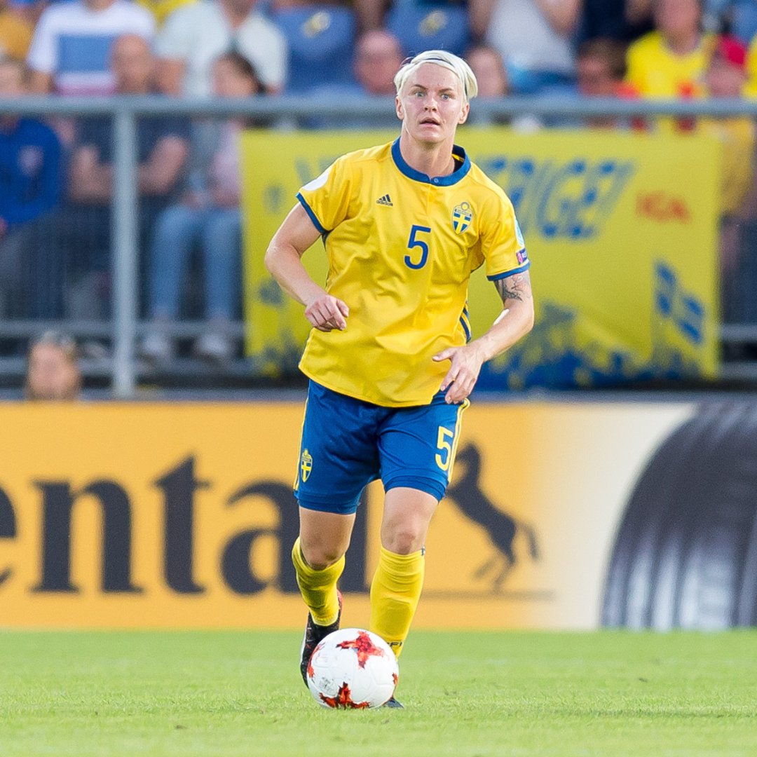 WEURO2025's tweet photo. 🇸🇪 Sweden's Nilla Fischer has today announced her retirement from professional football! 

We wish you the best of luck in the future, Nilla 💛💙

@svenskfotboll | @fischer_nilla https://t.co/WPDa3Ccqyv