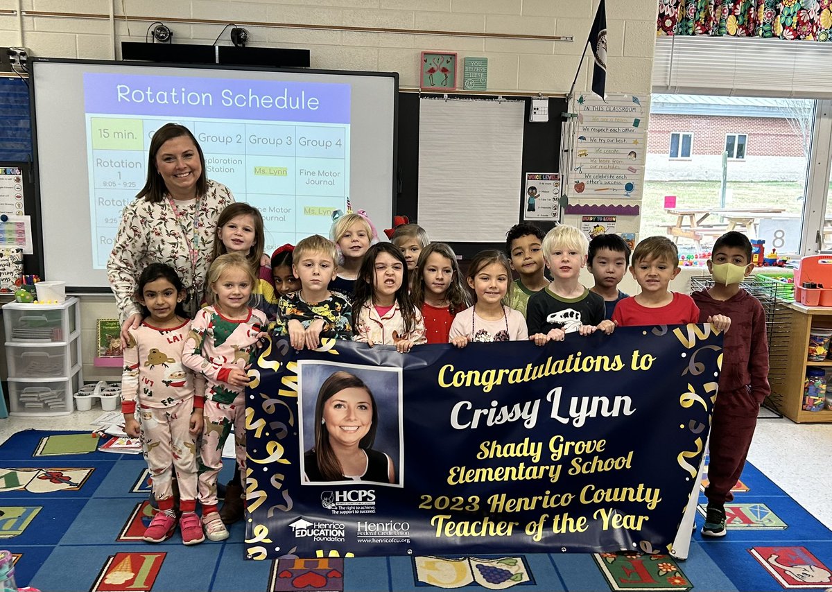 It is our distinct pleasure to announce that the 2023 HCPS Teacher of the Year is our very own, Ms. Crissy Lynn!!!! Words cannot express how happy we are for her! It is an honor and a privilege to work alongside someone who cares so deeply for her students and the community! 🎉