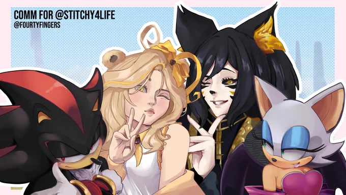 My last commission run! So many good pieces 
