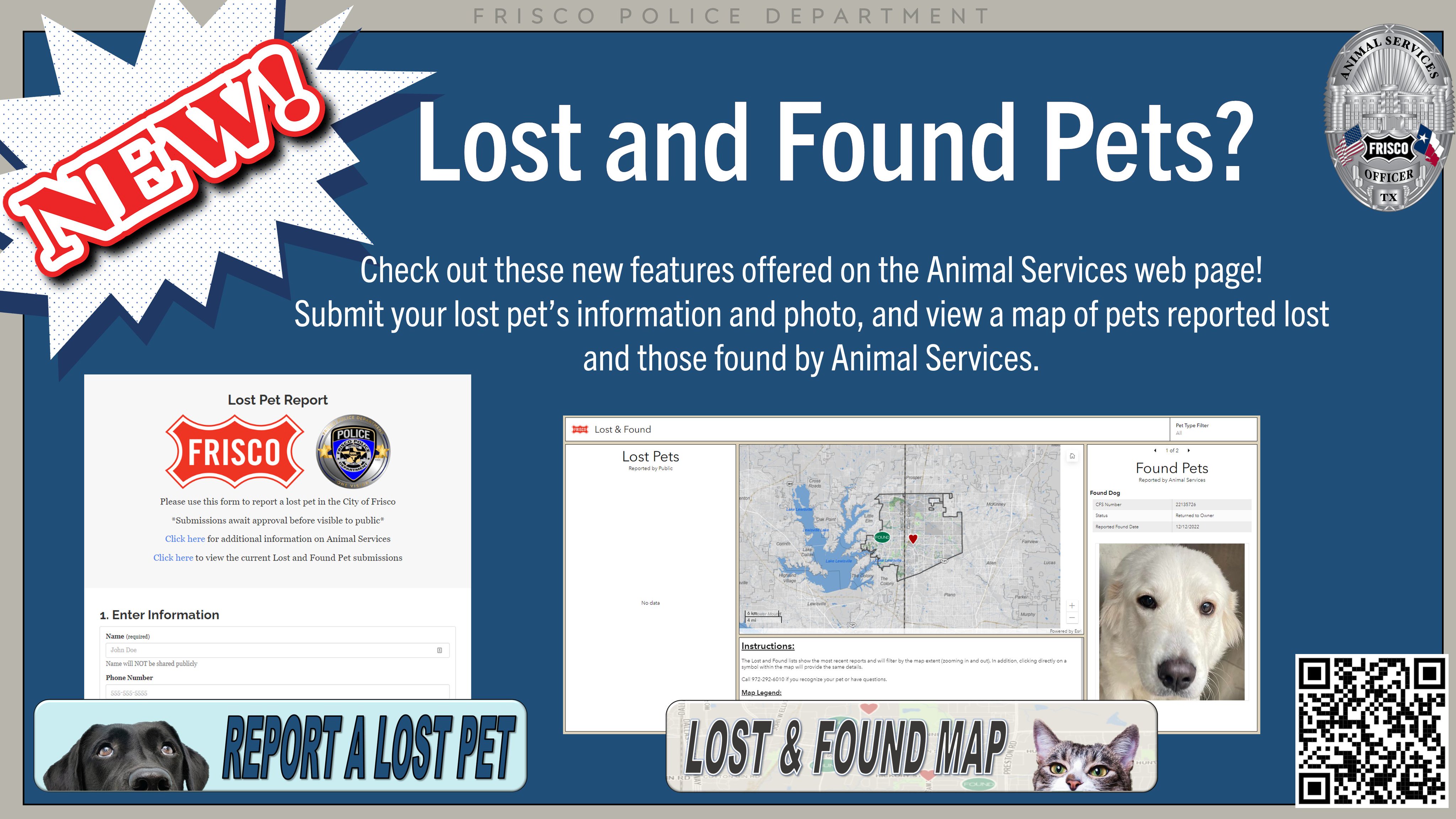 Animal services sale lost and found
