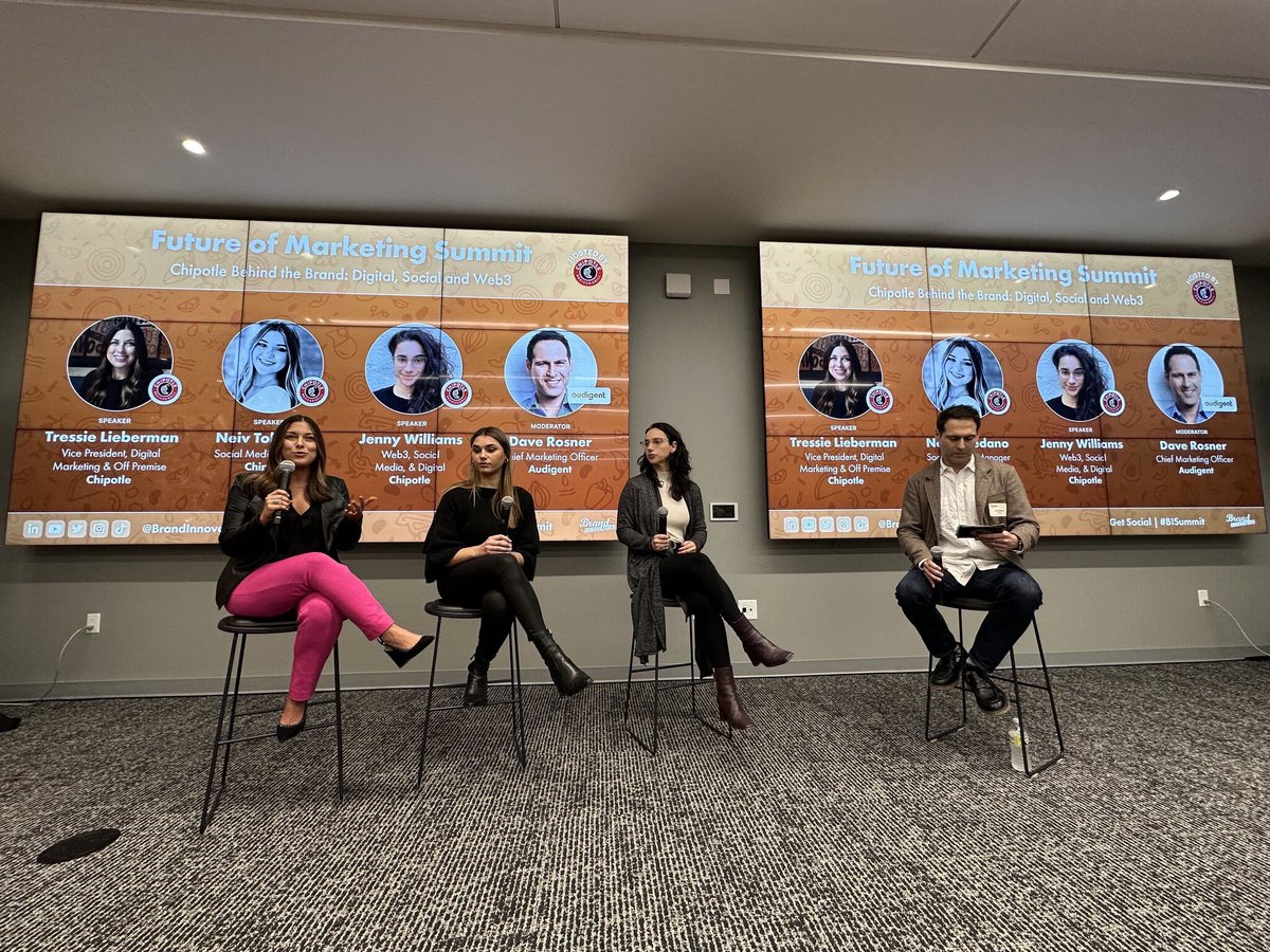 Last week we produced one of our most amazing events yet, hosted by <a href="/ChipotleTweets/">Chipotle</a> CMO, Chris Brandt and his amazing leadership team, including the one and only <a href="/tresslieberman/">Tressie Lieberman</a>. Massive thank you to the Chipotle team and kudos to our west coast crew Jesse Shapiro and <a href="/pearl_tam/">Pearl Tam</a>!