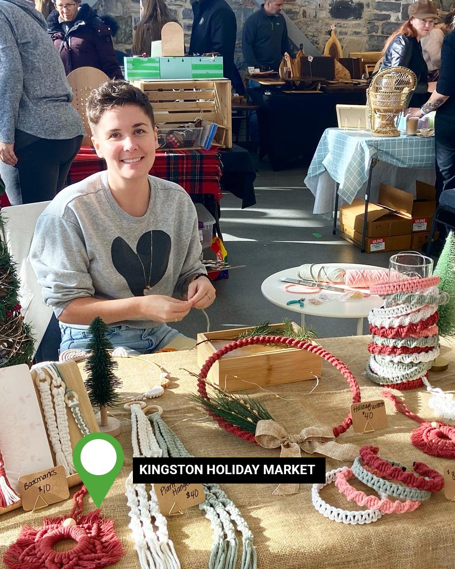 SummerFunGuide's tweet photo. Looking to get a little shopping in before the big day? Don’t miss the Kingston Holiday Market: yes, it's finally back in person after a 2 year hiatus (THANKS A LOT, COVID!) You can catch the final weekend Dec. 17th and 18th at the @TettCentre.

#mydowntownktown #kingstonontario https://t.co/QeUBHEGtA0