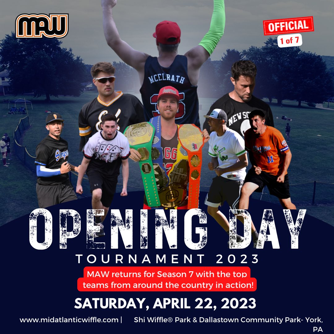 Mark your calendars - MAW returns for our seventh season on April 22nd! This WILL be our largest York tournament of 2023 so you won’t want to miss out. More details &amp; info on the remaining 5/6 2023 tourneys coming soon!