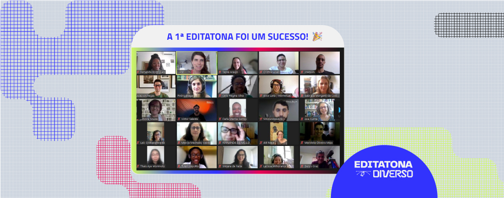 A 1ª edição da Editatona do diVerso foi um sucesso! 🎉 Cerca de 30 pessoas do Brasil todo se reuniram para editar verbetes sobre o metaverso. Queremos agradecer a todo mundo que viveu essa experiência. Em 2023 acontece a nossa 2ª edição, já esperamos vocês por lá! 💜🤞