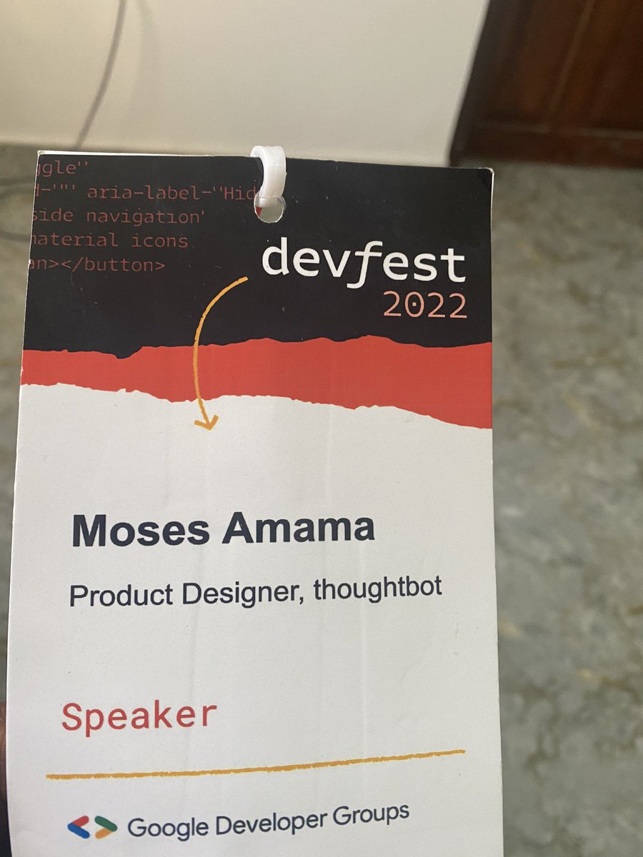 Really enjoyed speaking about design tokens and CSS utility classes and how they all come together to help design and engineering teams have a truly single source of truth for styling. 

Welldone @LorrieJayy and team. #DevfestJos