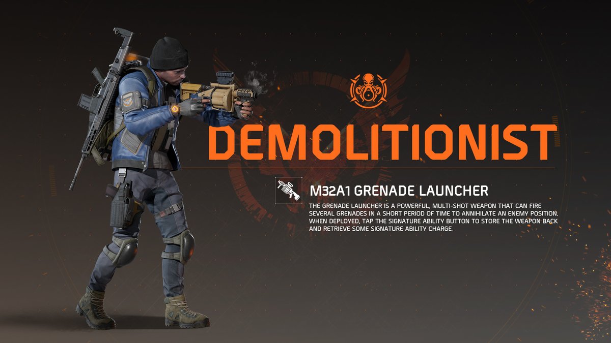 TheDivMobile's tweet photo. Demolitionists are experts in grenade delivery!
Here's a package you'll want to collect fast.

#TheDivisionResurgence #TheDivisionMobile https://t.co/WyOncH1CTb