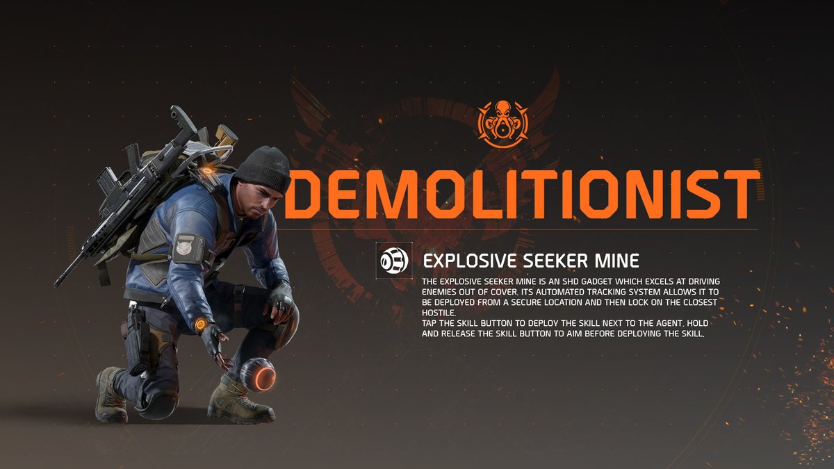 TheDivMobile's tweet photo. Demolitionists are experts in grenade delivery!
Here's a package you'll want to collect fast.

#TheDivisionResurgence #TheDivisionMobile https://t.co/WyOncH1CTb