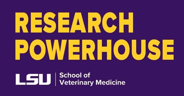 Tweet by LSU Veterinary Med