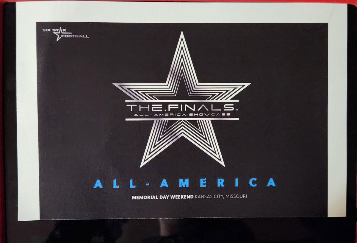 colerickard15's tweet image. Had a great time at  @6starfootballKS!! Thank you for the invite to the All America Showcase!
