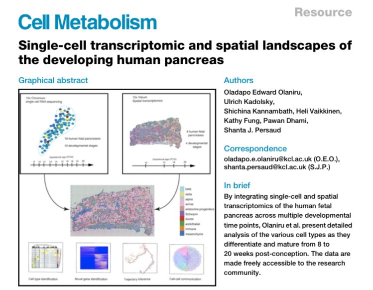 Ed Olaniru, PhD (@eolaniru) on Twitter photo Really pleased to have this published <a href="/Cell_Metabolism/">Cell Metabolism</a> <a href="/DRG_Kings/">Diabetes Research Group @Kingās</a>. Many thanks to Shanta Persaud, co-authors, funders <a href="/NC3Rs/">The National Centre for the 3Rs</a> <a href="/NNUKRF/">Novo Nordisk UK Research Foundation</a> and reviewers. authors.elsevier.com/sd/article/S15⦠Really pleased to have this published <a href="/Cell_Metabolism/">Cell Metabolism</a> <a href="/DRG_Kings/">Diabetes Research Group @Kingās</a>. Many thanks to Shanta Persaud, co-authors, funders <a href="/NC3Rs/">The National Centre for the 3Rs</a> <a href="/NNUKRF/">Novo Nordisk UK Research Foundation</a> and reviewers. authors.elsevier.com/sd/article/S15ā¦