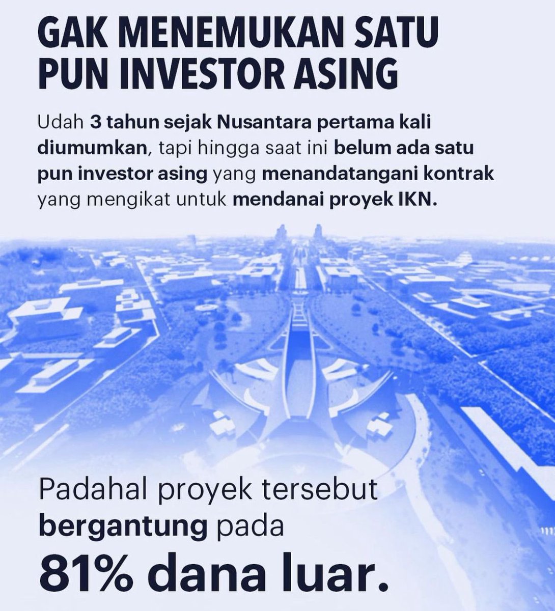 Perencanaan yang tak matang tentu akan menghasilkan proyek ‘berantakan’. Uang ‘tak punya’ tapi ‘banyak gaya’. Berharap dari investor, tapi, yg diharap tak kunjung datang, padahal pensiun sdh menjelang.