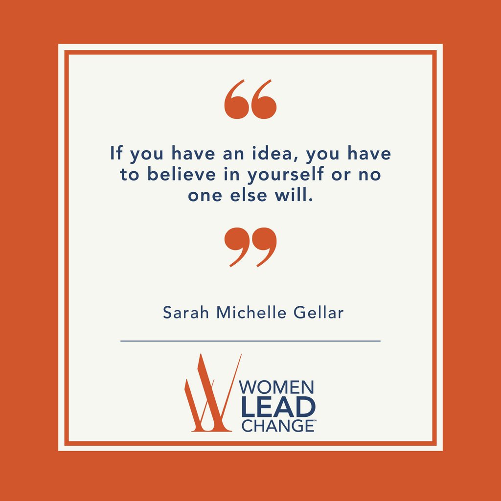 Be your biggest cheerleader! #MondayMotivation #WomenLeadChange