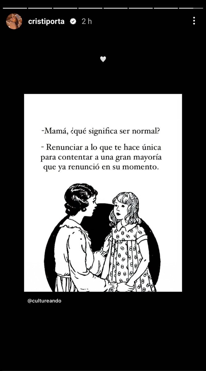 SusaurahS's tweet photo. Storys de Cris.. #CrisPorta12D https://t.co/LXY6eUUqZ4