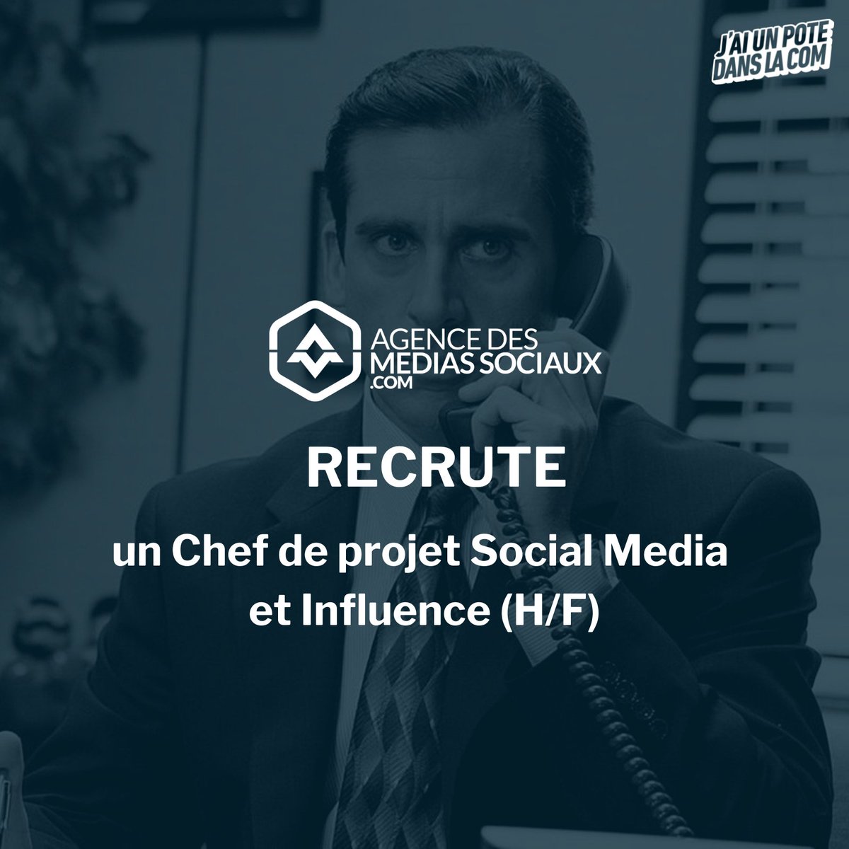 📣 RECRUTEMENT : <a href="/mediassociaux/">mediassociaux</a> recherche un Chef de projet Social Media et Influence (H/F) en alternance

Retrouvez l'offre ici ▶️ job.jai-un-pote-dans-la.com/poste/agencede…

#recrutement #humanresources #jobinterviews #hiringandpromotion #jobsearch #jobseekers #iciçarecrute
