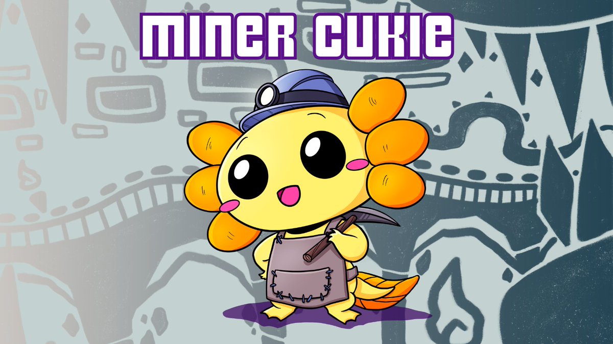cukiesworld's tweet photo. 🌴You already know Cukies World, now we introduce you to its protagonists!

⛏️The Miner Cukies will find rarer minerals and gems by working in the caves and they will do it faster than others!

They are tireless workers, always willing to keep looking for new materials!🔎

#tron https://t.co/KkVa3H2IXE