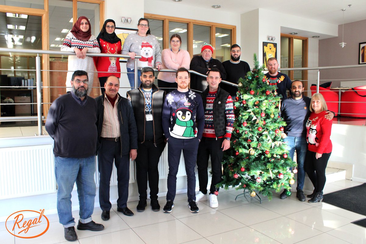 It's beginning to look a lot like Christmas here at Regal. Last week the team brought out their Christmas jumpers to mark the annual event – don’t they look fabulously Festive! 🎄

#Christmasjumperday #Christmas #regalfoods