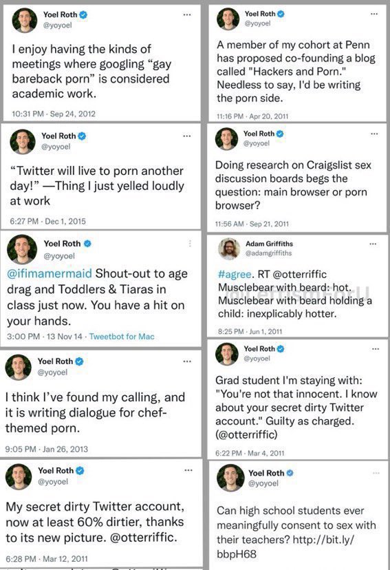 Why is the Left - including Palo Alto - riven with the sexually depraved who want to normalize sex with children?? #YoelRoth #TwitterFiles