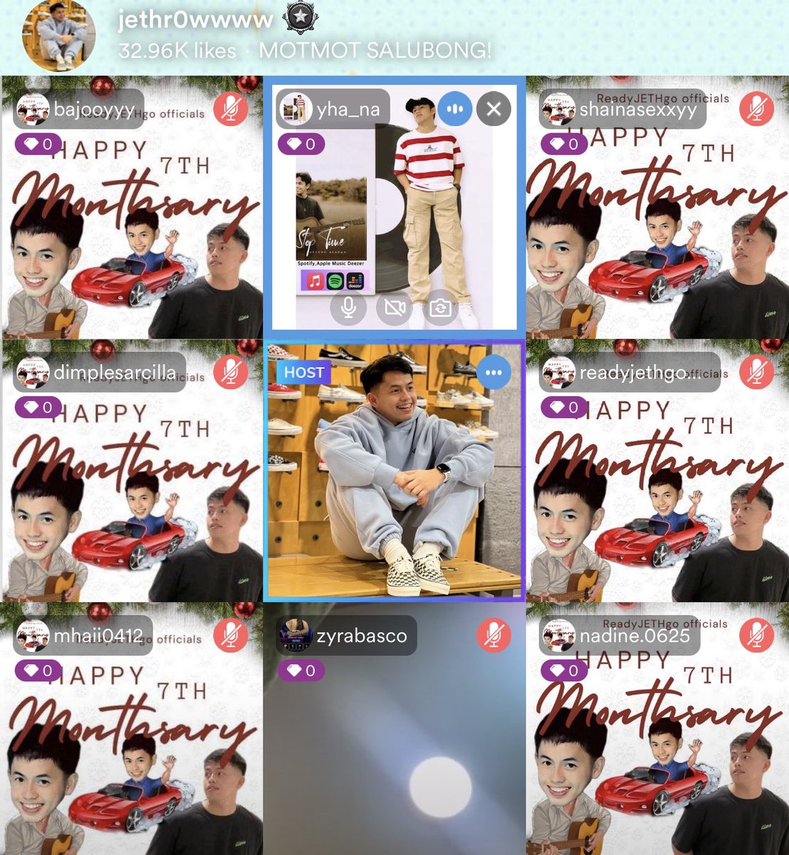 jethroalabanofc's tweet photo. Happy 7th Monthsary as @HouseOfCollab  content creator @alabanjethro  thank you sa support @bascozyra18  We love you both #ZyThro 💜 thank you so much @kumuPH for this family😘Sobrang saya po na nagkakilala kami habang nag susuporta sa aming best boy jethy😌More years warriors! https://t.co/dlej2b3Wls