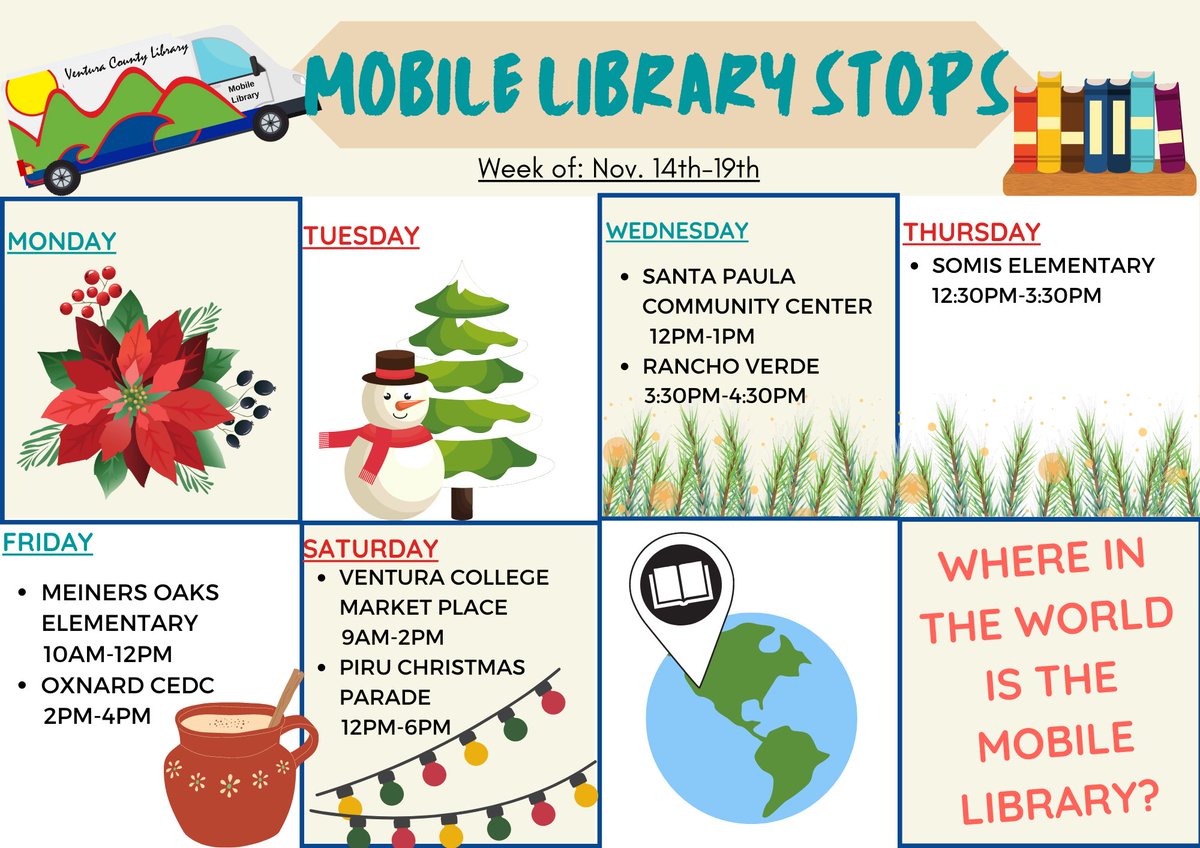 Ventura County Library tweet media