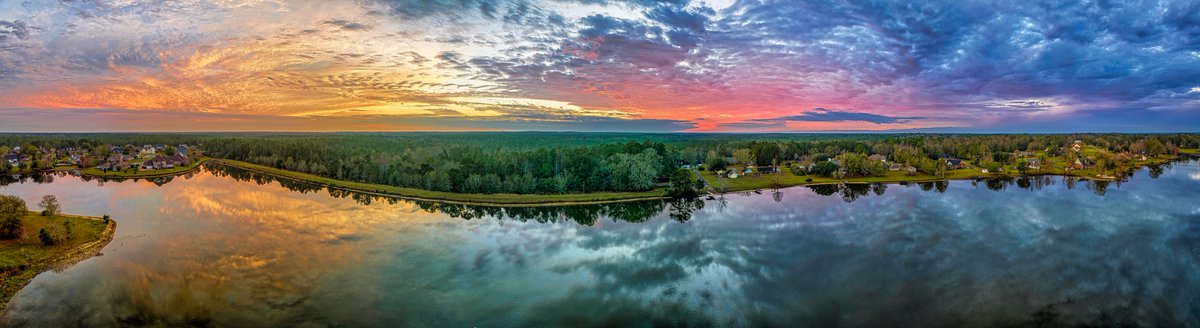 Finally found a little sunset color yesterday - 12.12.22 #dronephotography #hdr #southmississippi #DroneHour #StormHour #ThePhotoHour