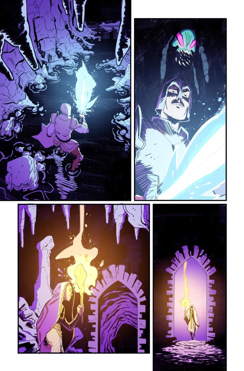 AntonelloCosen1's tweet photo. Some pages from "Monsters" for @strangercomics!
Script by Sebastian A. Jones
Lineart by me 
Colors by @ElisaBisignano 
#comic #comicbooks #ComicArt #coloring #Illustrations #sketch #sketchbook #doodles #art #artists https://t.co/7r3pJ8pafN