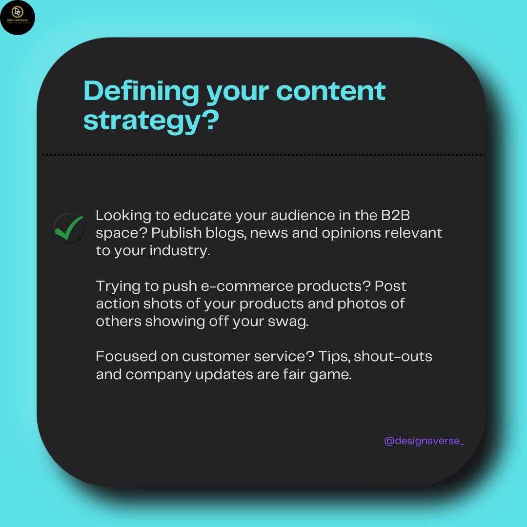 DesignsVerse_in's tweet photo. Checkout our post on "Defining your content strategy?"

Link: https://t.co/Kt6VHooHxO

#Designsverse #graphicdesign #marketing #socialmedia https://t.co/8bPMbhTpp2