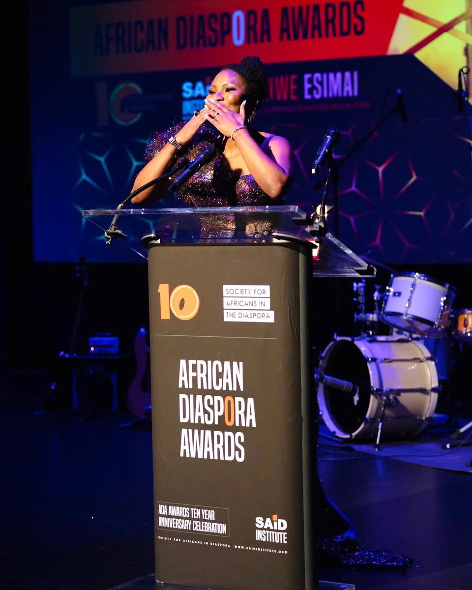 Immense gratitude to the <a href="/SAiDinstitutes/">SAID INSTITUTE</a> for the #AfricanDiasporaAwards  Mark of Excellence award! 🙏🏽💫 #immigrace #BrillianceBeyondBorders #Africa #excellence #ChangeTheWorld