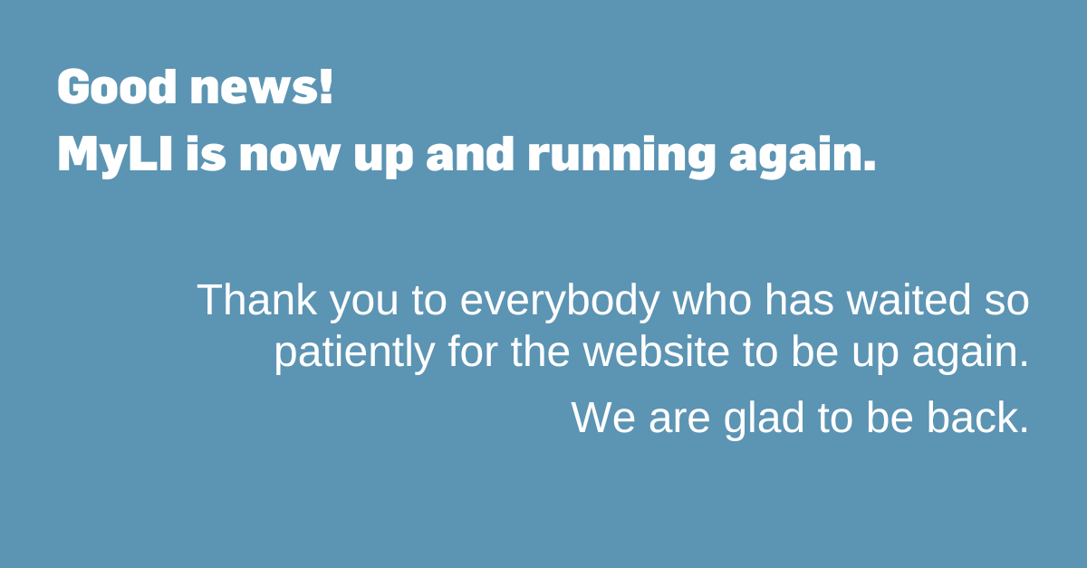 talklandscape's tweet photo. We are pleased to announce that MyLI is back online, and there to serve our members.
https://t.co/0MTi3ohmLn
We apologise if this has caused you any inconvenience.
#LandscapeArchirecture #LIMembership #CMLI #FLI #TMLI https://t.co/by3Lk8w4ns