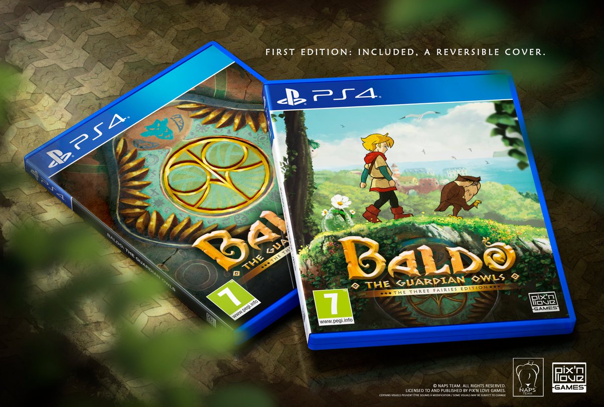 pixnlove_games's tweet photo. 🎅 ADVENT CALENDAR D12 🎅

Today, try to win a copy of Baldo: The Guardian Owls on PS4! 🦉

To enter: 
🟡 RT
🔵 Follow @Pixnlove_games

➡️ Draw tomorrow! 🤞

#adventcalendar https://t.co/yERqH89hR1